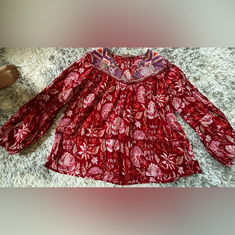Rachel Zoe Printed Top